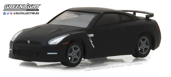グリーンライト 1/64 Tokyo Torque Series 2 - 2015 日産 GT-R (R35) - マットブラック