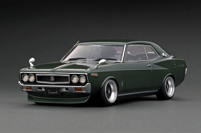 ignition model(イグニッションモデル) 1/18 Nissan Laurel 2000SGX (C130) Green