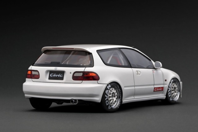 [予約]ignition model（イグニッションモデル） 1/18 Honda CIVIC (EG6) White
