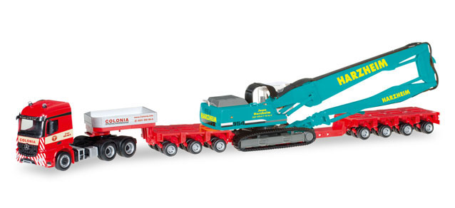 herpa Cars&Trucks 1/87 MB アクロス 6x4 "Colonia/Harzheim"