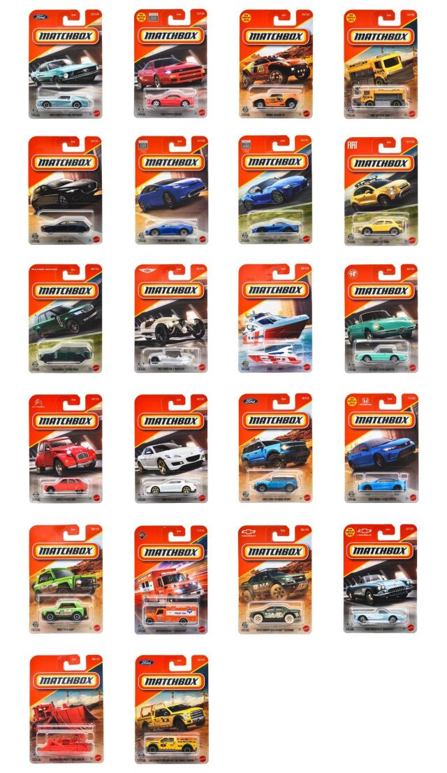 MATCHBOX ベーシックカー Bアソート