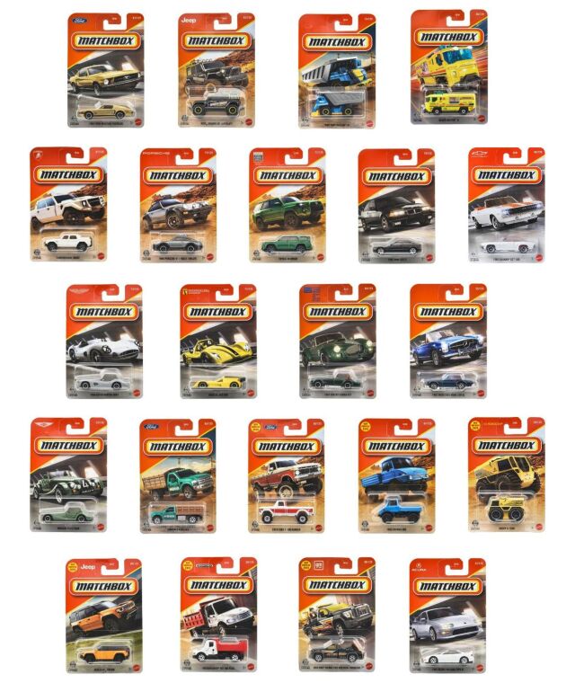 [予約]MATCHBOX 1/64 (ダイキャスト製) ベーシックカー アソート
