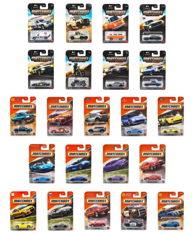 [予約]MATCHBOX 1/64 (ダイキャスト製) ベーシックカー アソート