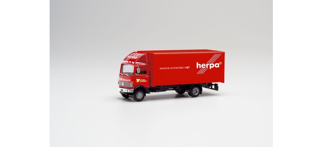 herpa Cars&Trucks 1/87 メルセデスベンツ813ボックストラック"Herpa Motorsport 1989/TauberMotorsport"