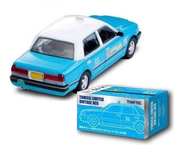 香港限定 TOMICA LIMITED VINTEGE NEO 香港タクシー トヨタ クラウン コンフォート [ランタオ島] ブルー
