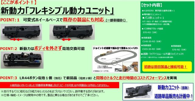 ザ・バスコレクション バスコレ走行システム A3