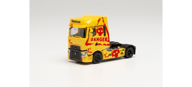 herpa Cars&Trucks 1/87 ルノー T トラクター Danger/Dietrich Nutzfahrzeuge