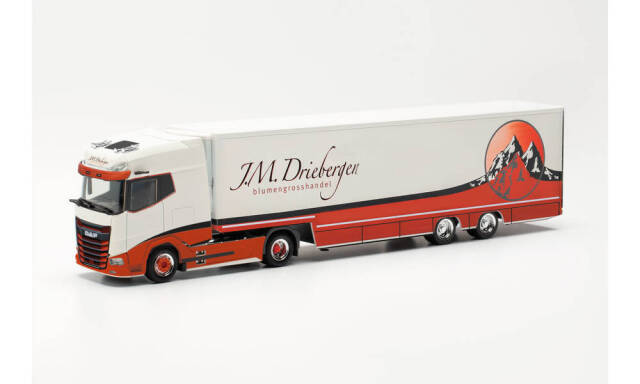 herpa Cars&Trucks 1/87 DAF XG+ 冷蔵ボックスセミトレーラー “J.M.Driebergen”