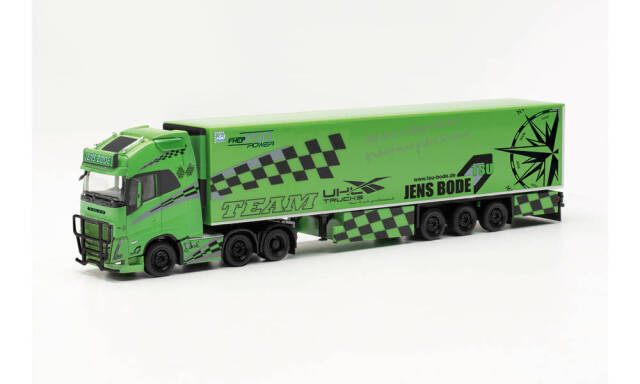 herpa Cars&Trucks 1/87 ボルボ FH Gl. XL 2020 6x2 冷蔵ボックスセミトレーラー “Jens Bode / Uhl Trucks”