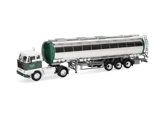 [予約]herpa Cars&Trucks 1/87 (プラスチック製) ボルボ F89 クロムタンクセミトレーラー "Kralowetz" (オーストリア)
