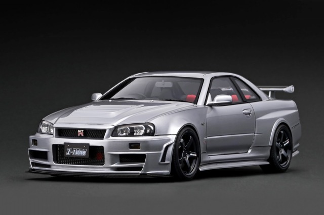 ignition model(イグニッションモデル) 1/18 Nismo R34 GT-R Z-tune シルバー