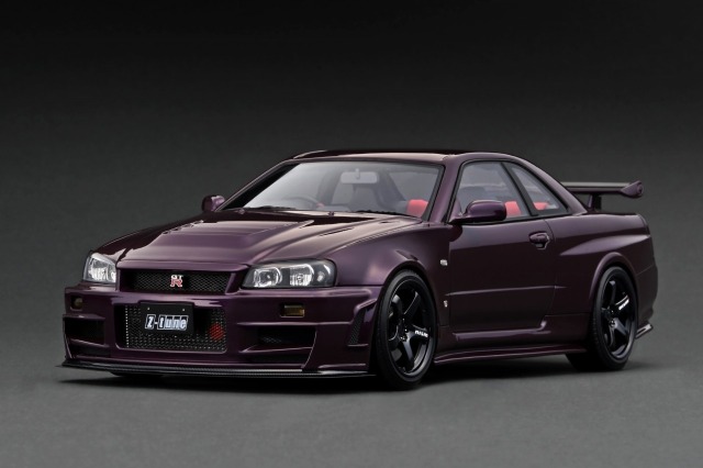 限定20台 イグニッションモデル NISSAN GT-R R34 1/18 イグニッション