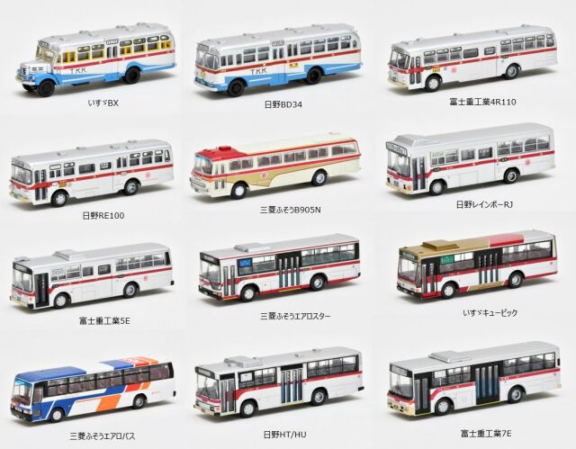 トミーテック 1/150 ザ・バスコレクション　東急１００周年記念　東急バススペシャル