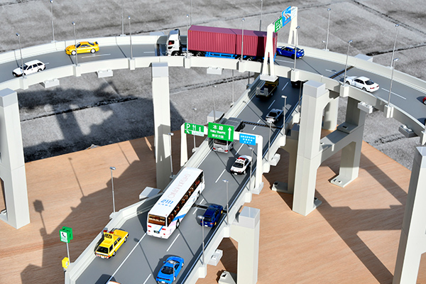 トミカラマヴィンテージ 1/64 10a 高速道路（ストレートA） ガリバー