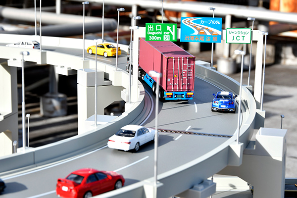 トミカラマヴィンテージ 1/64 11a 高速道路（カーブA） ガリバー
