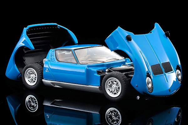 ポリトーイ製ミニカー ランボルギーニ ミウラ P400　※フルディテール トミカリミテッドヴィンテージ 1/64 (ダイキャスト製) ランボルギーニ