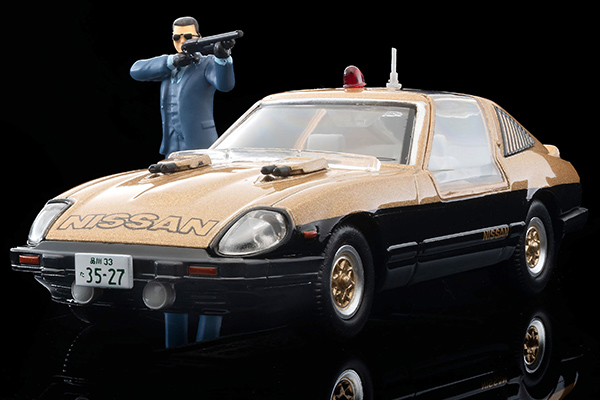 トミカリミテッドヴィンテージ 1/64 (ダイキャスト製) ムービースターズ01 西部警察 スーパーZ 大門圭介フィギュア付