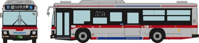 [予約]トミーテック 1/80 (プラスチック製) ＜ＪＨ０２４－２＞全国バスコレクション８０　東急バス