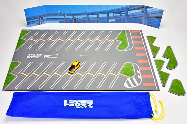 [予約]トミカラマ ヴィンテージ 1/64 (ダイキャスト製) 14a 大黒パーキングエリア マットC（LV-N 日産 スカイラインGT-R 付属）