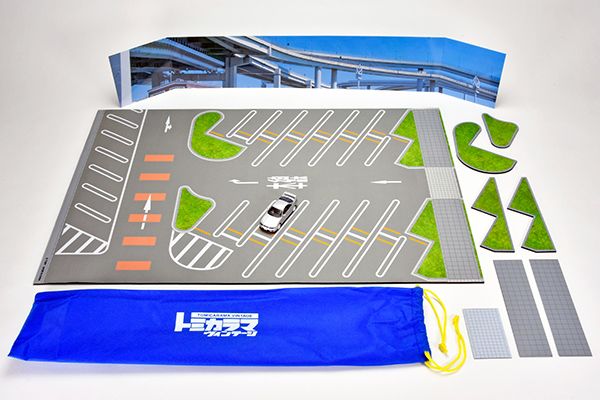 [予約]トミカラマ ヴィンテージ 1/64 (ダイキャスト製) 15a 大黒パーキングエリア マットD（LV-N ホンダ シビック タイプR 付属）