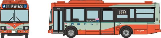 [予約]トミーテック 1/150 (プラスチック製) バスコレで行こう２７　天橋立・伊根の舟屋　丹後海陸交通