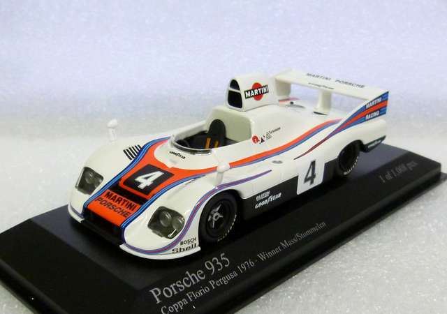 MINICHAMPS(ミニチャンプス) 1/43 ポルシェ 936/76 マルティニ 1976 COPA FLORIO FERGUSA ウィナー #4 J.マス/R.シュトメレン