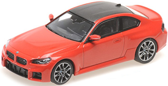 [予約]MINICHAMPS(ミニチャンプス) 1/43 (ダイキャスト製) BMW M2 2023 レッドメタリック ※再受注