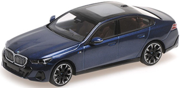 [予約]MINICHAMPS(ミニチャンプス) 1/43 (ダイキャスト製) BMW I5 2023 ブルーメタリック ※再受注