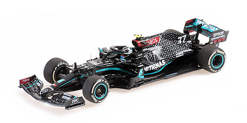 MINICHAMPS(ミニチャンプス) 1/43 メルセデス AMG ペトロナス フォーミュラ ワン チーム W11 EQ パフォーマンス バルテリ・ボッタス オーストリアGP 2020 ウィナー