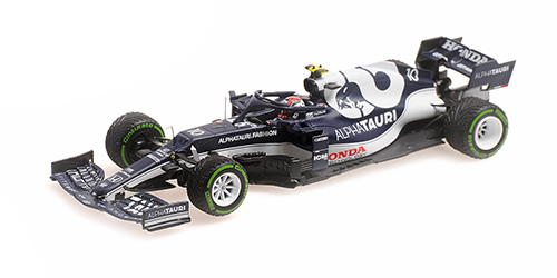 MINICHAMPS（ミニチャンプス） 1/43 スクーデリア アルファタウリ ホンダ AT2 ピエール・ガスリー トルコGP 2021 (ありがとうホンダカラー)