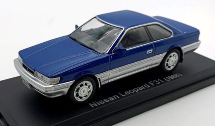 NOREV(ノレブ) J 1/43 日産 レパード F31 1986 ブルー