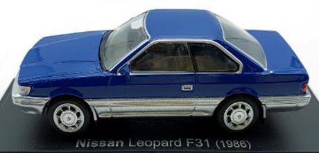 NOREV(ノレブ) J 1/43 日産 レパード F31 1986 ブルー ガリバー