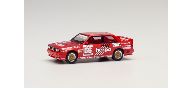 herpa Cars&Trucks 1/87 BMW M3 (E30) Motor racing "Herpa Motorsport, Gerhard Muller1989"