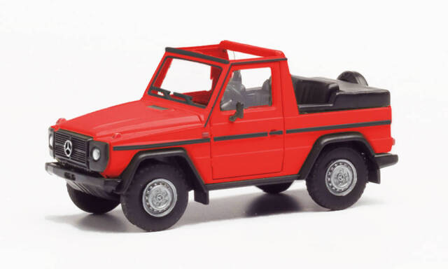 herpa Cars&Trucks 1/87 メルセデスベンツ Gクラス カブリオレ レッド