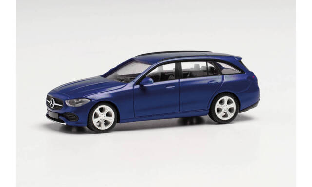 herpa Cars&Trucks 1/87 メルセデスベンツ Cクラス Tモデル キャンバスブルーメタリック