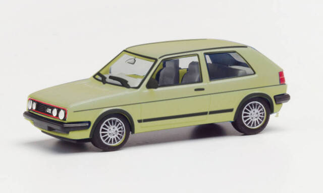 herpa Cars&Trucks 1/87 フォルクスワーゲン ゴルフII Gti レーシング グリーンメタリック