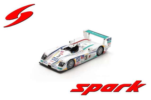 Spark (スパーク) 1/43 (レジン製) Audi R8 No.3 Champion Racing Winner Le Mans 24H 2005 M.Werner／JJ.Lehto／T.Kristensen  ※再生産