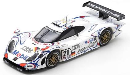 Spark(スパーク) 1/43 (レジン製) ポルシェ 911 GT1 No.26 Winner 24H ル・マン 1998 A.McNish／L.A&iuml;ello／S.Ortelli