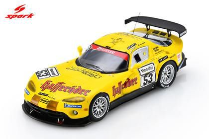 [予約]Spark(スパーク) 1/43 (レジン製) Chrysler Viper GTS-R No.53 Zakspeed Racing Winner N?rburgring 24H 1999 P.Zakowski／H-J.Tiemann／K.Ludwig／M.Duez
