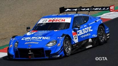 Spark (スパーク) 1/43 (レジン製) CALSONIC IMPUL Z No.12 TEAM IMPUL Series Champion GT500 Class SUPER GT 2022／with CHAMPION BOARD Kazuki Hiramine／Bertrand Baguetteho Tsuboi