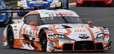 Spark(スパーク) 1/43 (レジン製) au TOM'S GR Supra TGR TEAM au TOM'S No.1 GT500 Class Champion SUPER GT 2025 S.Tsuboi／K.Yamashita