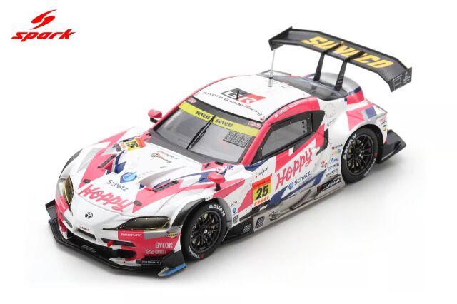 Spark (スパーク) 1/43 (レジン製) HOPPY Schatz GR Supra GT HOPPY team TSUCHIYA No.25 GT300 SUPER GT 2025 T.Matsui／ K.Sato