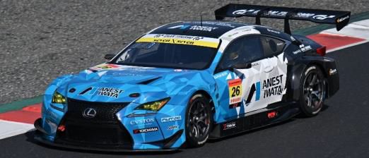 Spark(スパーク) 1/43 (レジン製) ANEST IWATA RC F GT3 ANEST IWATA Racing No.26 GT300 SUPER GT 2025 I.Omura Fraga／ H.Yasuda