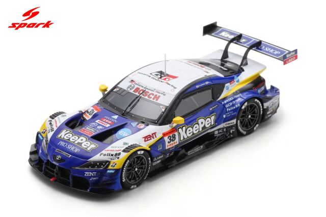 Spark (スパーク) 1/43 (レジン製) KeePer CERUMO GR Supra TGR TEAM KeePer CERUMO No.38 GT500 SUPER GT 2025 H.Ishiura／T.Oyu