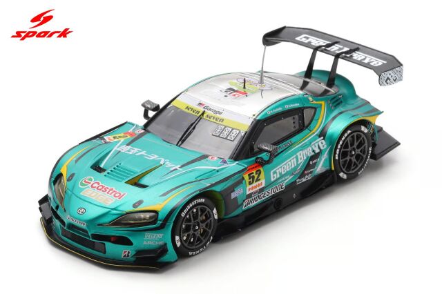 Spark (スパーク) 1/43 (レジン製) Green Brave GR Supra GT Saitama Green Brave No.52 GT300 SUPER GT 2025 H.Yoshida／ S.Nonaka