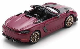 Schuco(シュコー) 1/43 (ダイキャスト製) Porsche 718 Spyder RS ruby
