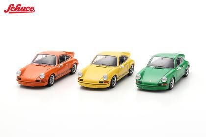 [予約]Schuco(シュコー) 1/43 (レジン製) 1973 Porsche 911 2.7 RS Set