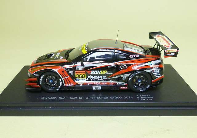 EBBRO (エブロ)1/43 OKINAWA IMP RUN UP GT-R 2014 スーパーGT300 #360