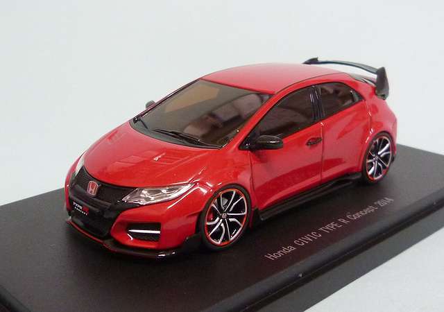 EBBRO (エブロ) 1/43 ★ホンダ CIVIC TYPE R Concept 2014 レッド