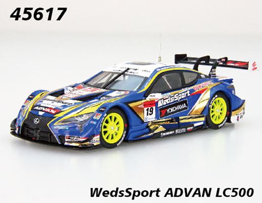 EBBRO (エブロ) 1/43 ◆WedsSport ADVAN LC500 SUPER GT GT500 2018 No.19